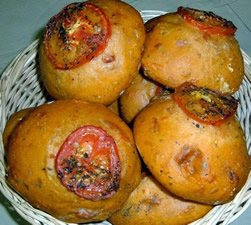 Boules de Tomates séchées et jambon